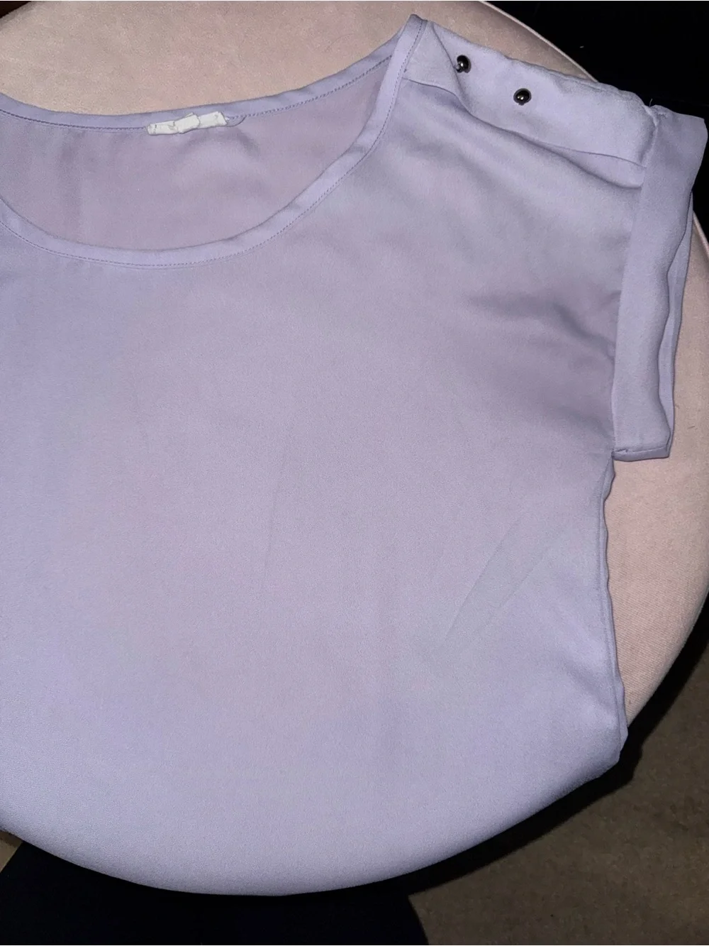 Lavender Cap Sleeve Women’s Top - Picture 7 of 7